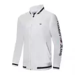 veste tommy hommes shoulde logo white